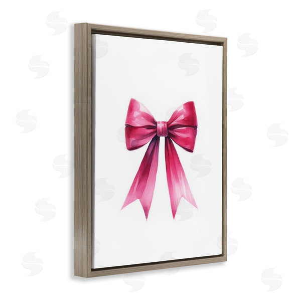 Stupell Industries Amanda Greenwood | Dark Magenta Ribbon Wall Art