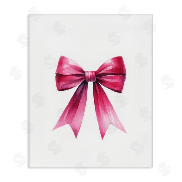 stupell industries Amanda Greenwood | Dark Magenta Ribbon Wall Art