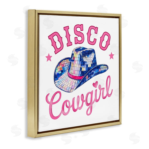 Stupell Industries Amanda Greenwood | Disco Cowgirl & Hat