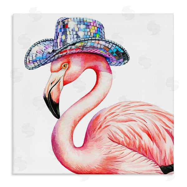 stupell industries Amanda Greenwood | Disco Hat on Flamingo