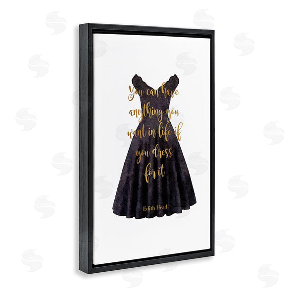 Stupell Industries Amanda Greenwood | Dress The Part Fashion Quote