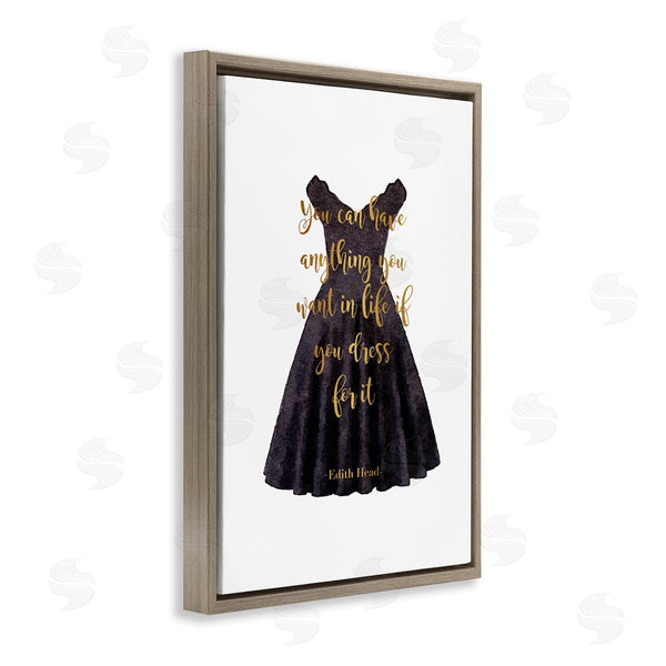 Stupell Industries Amanda Greenwood | Dress The Part Fashion Quote