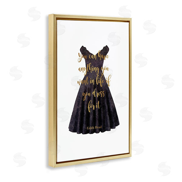 Stupell Industries Amanda Greenwood | Dress The Part Fashion Quote