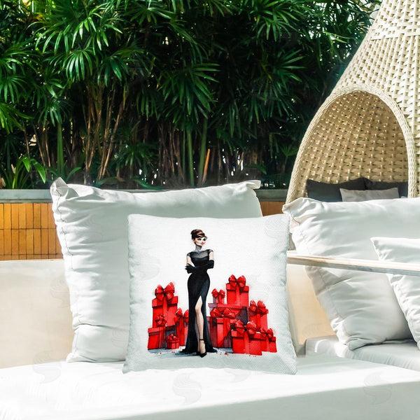 Stupell Industries Amanda Greenwood | Elegant Woman & Gifts Printed Throw Pillow