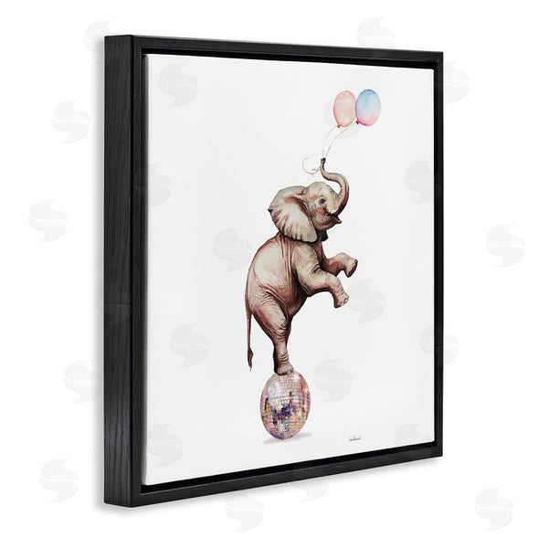 Stupell Industries Amanda Greenwood | Elephant & Balloons Disco