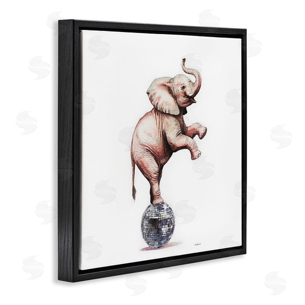 Stupell Industries Amanda Greenwood | Elephant On Disco Ball