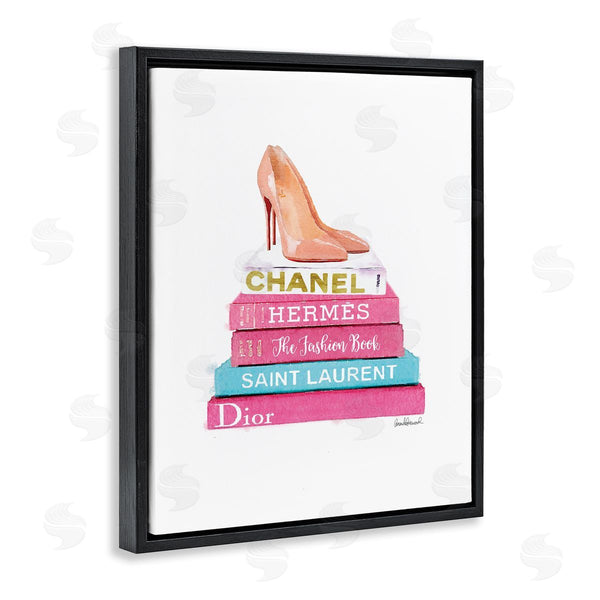 Stupell Industries Amanda Greenwood | Fashion Bookstack Heels