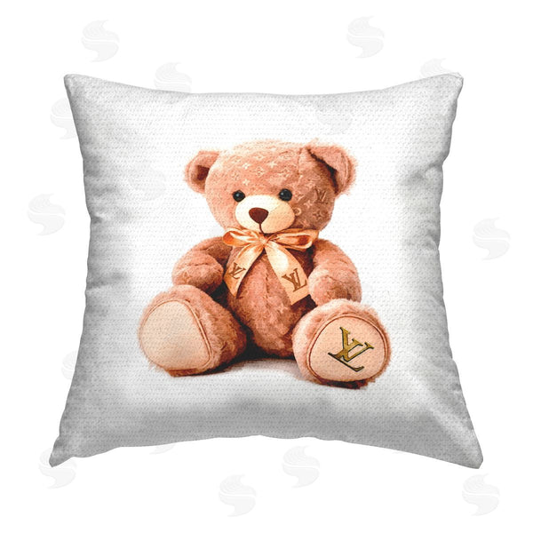 Stupell Industries Amanda Greenwood | Fashion Brand Bear Printed Throw Pillow