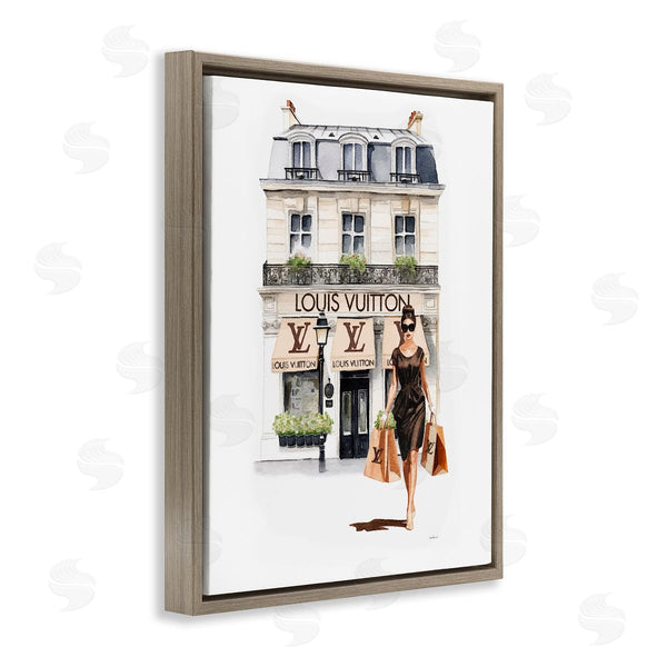 Stupell Industries Amanda Greenwood | Fashion Girl Shopping