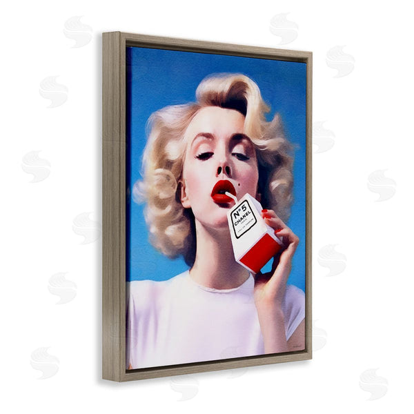 Stupell Industries Amanda Greenwood | Fashion Glam Girl Portrait Wall Art