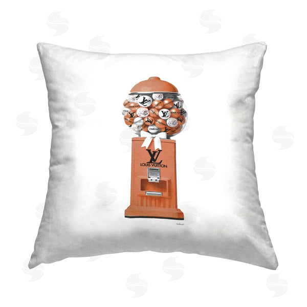 stupell industries Amanda Greenwood | Fashion Gumball Machine Printed Throw Pillow