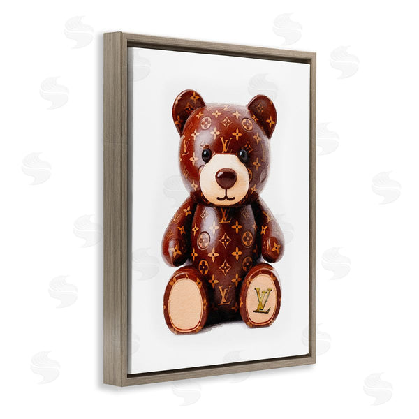 Stupell Industries Amanda Greenwood | Fashion Patterned Bear
