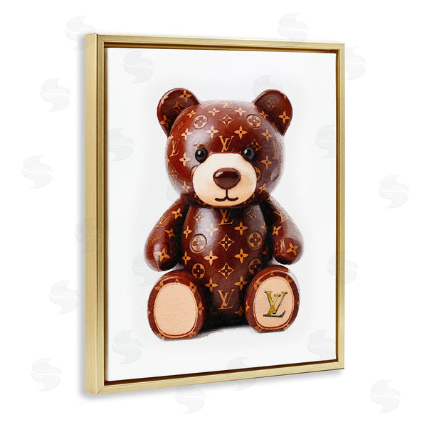 Stupell Industries Amanda Greenwood | Fashion Patterned Bear