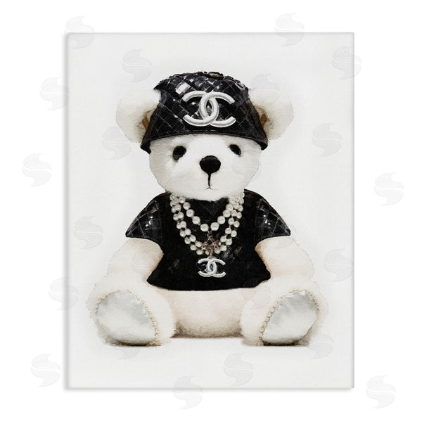 stupell industries Amanda Greenwood | Fashion Teddy Bear