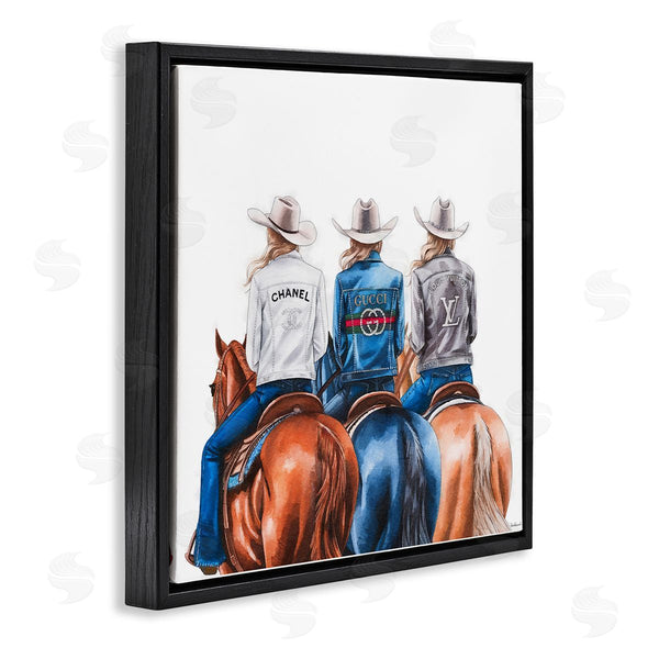 Stupell Industries Amanda Greenwood | Fashion Trend Cowgirls