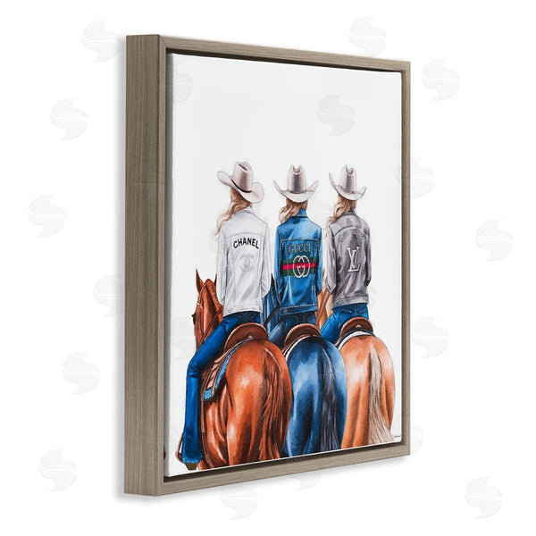 Stupell Industries Amanda Greenwood | Fashion Trend Cowgirls