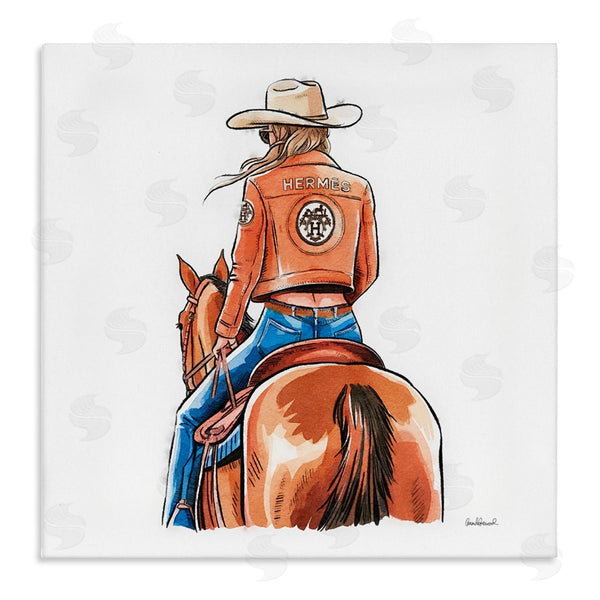 stupell industries Amanda Greenwood | Fashionable Chic Cowgirl