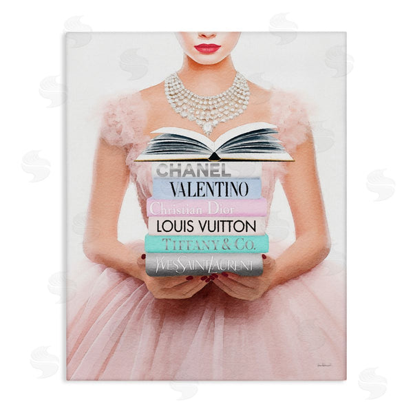 stupell industries Amanda Greenwood | Fashionista Girl & Books