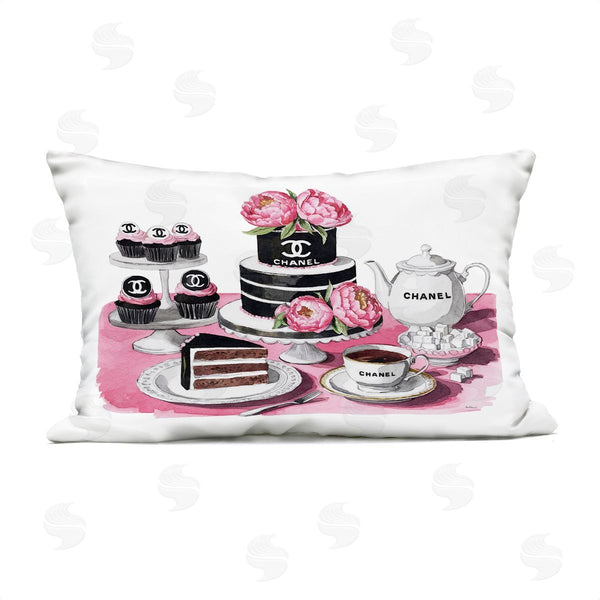 Stupell Industries Amanda Greenwood | Feminine Chic Dessert Spread Printed Throw Pillow
