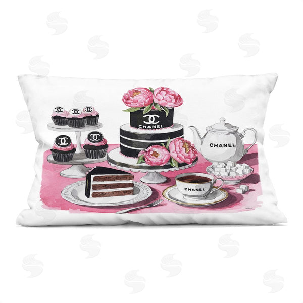 stupell industries Amanda Greenwood | Feminine Chic Dessert Spread Printed Throw Pillow