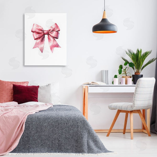 Stupell Industries Amanda Greenwood | Full Pink Ribbon Wall Art