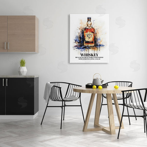 Stupell Industries Amanda Greenwood | Funny Whiskey Phrase Wall Art