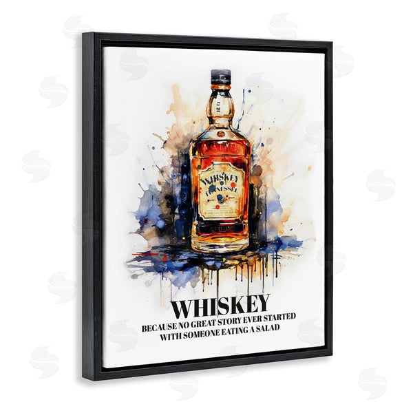 Stupell Industries Amanda Greenwood | Funny Whiskey Phrase Wall Art