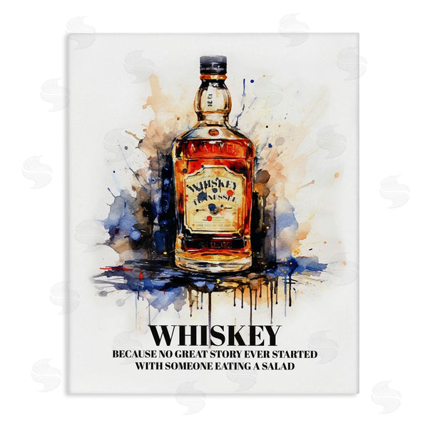 stupell industries Amanda Greenwood | Funny Whiskey Phrase Wall Art