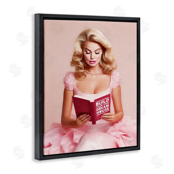 Stupell Industries Amanda Greenwood | Girl In Pink Reading