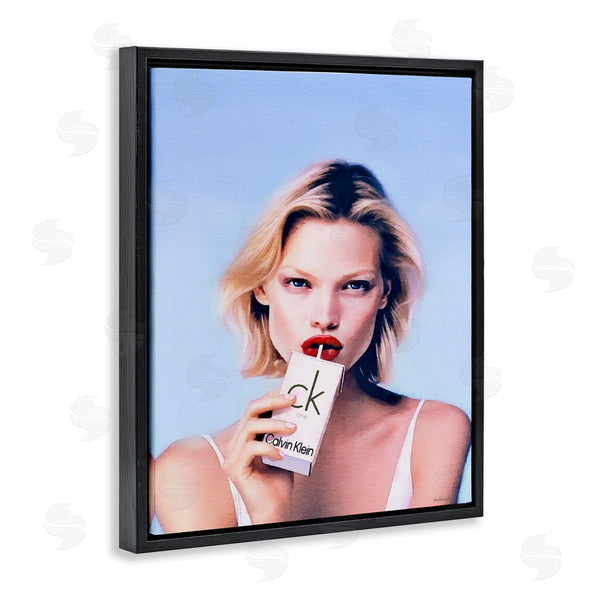 Stupell Industries Amanda Greenwood | Girl With Fashion Drink Wall Art