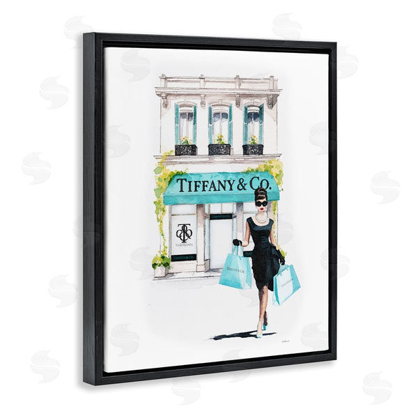 Stupell Industries Amanda Greenwood | Girl With Shopping Bags