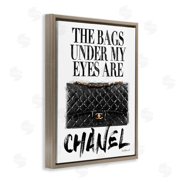 Stupell Industries Amanda Greenwood | Glam Bags Under My Eyes