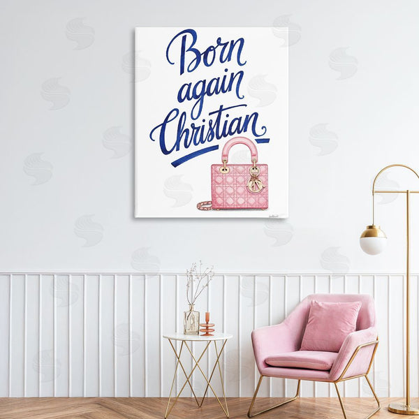 Stupell Industries Amanda Greenwood | Glam Born Again Christian Wall Art