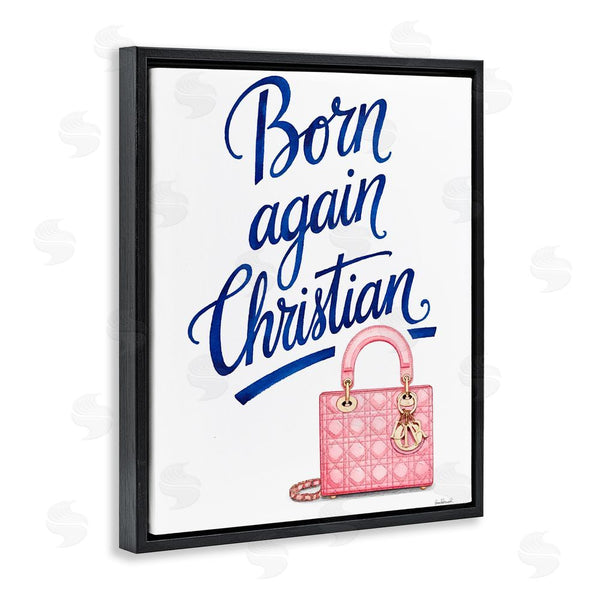 Stupell Industries Amanda Greenwood | Glam Born Again Christian Wall Art
