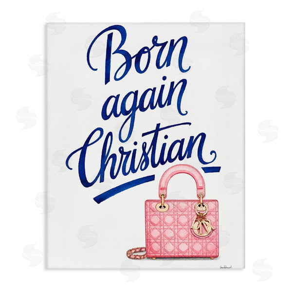 stupell industries Amanda Greenwood | Glam Born Again Christian Wall Art