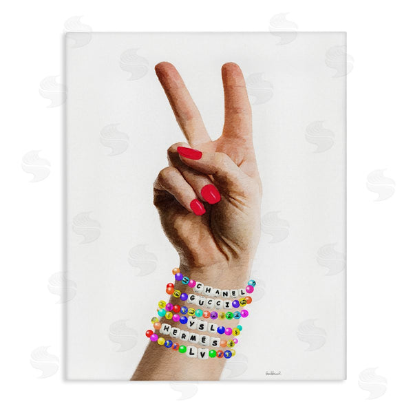 stupell industries Amanda Greenwood | Glam Bracelets Peace Sign