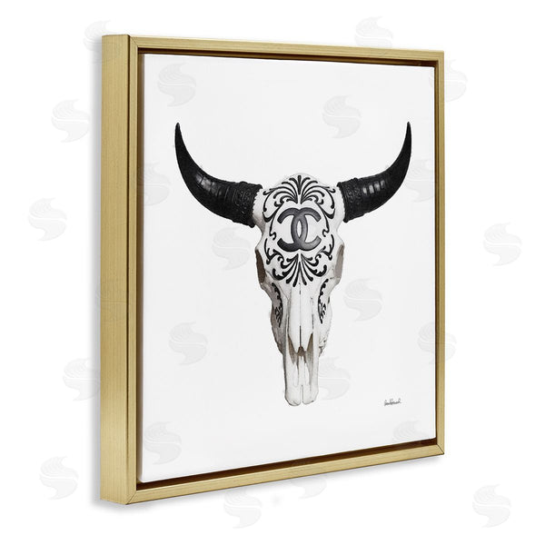 Stupell Industries Amanda Greenwood | Glam Brand Cow Skull