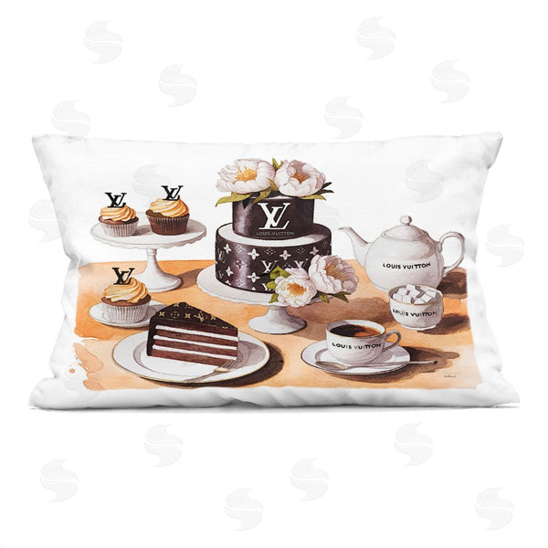 stupell industries Amanda Greenwood | Glam Brand Dessert Spread Printed Throw Pillow