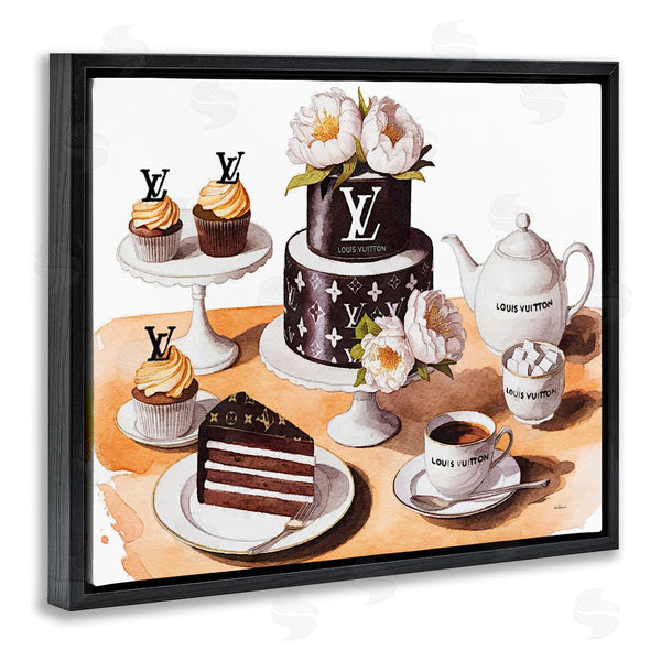 Stupell Industries Amanda Greenwood | Glam Brand Dessert Spread Wall Art