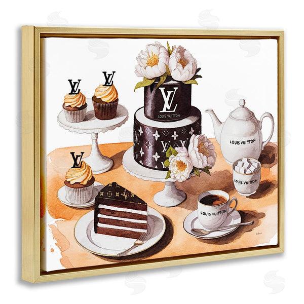 Stupell Industries Amanda Greenwood | Glam Brand Dessert Spread Wall Art