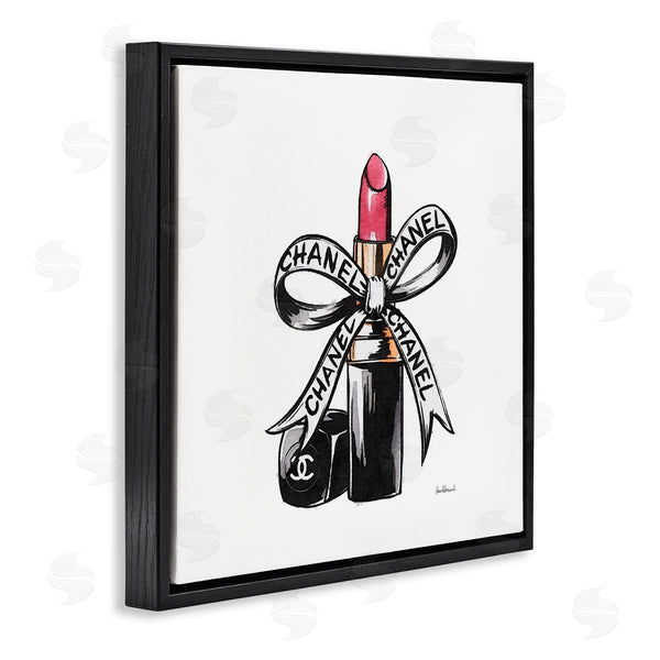 Stupell Industries Amanda Greenwood | Glam Brand Lipstick Ribbon Wall Art