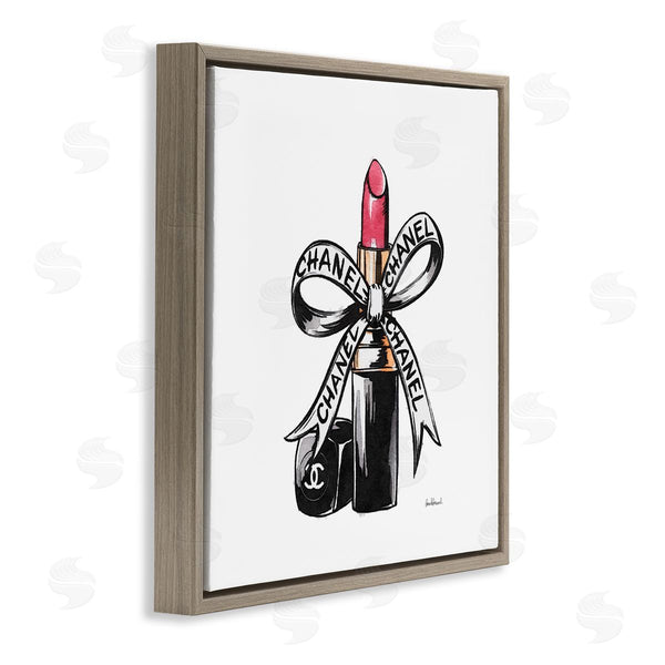 Stupell Industries Amanda Greenwood | Glam Brand Lipstick Ribbon Wall Art