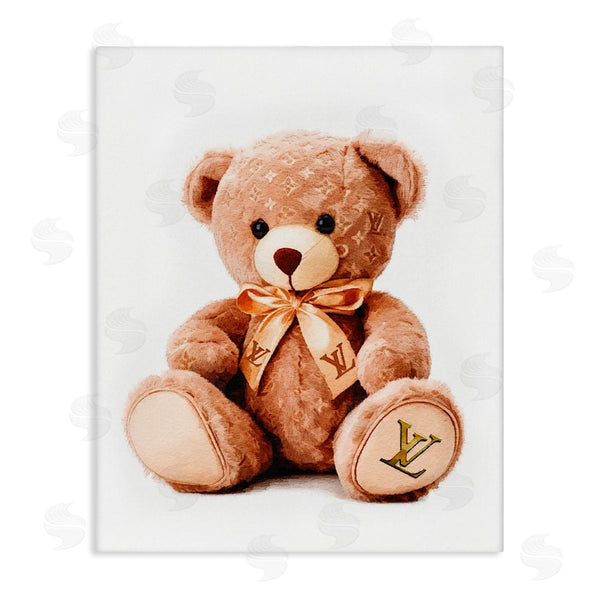 stupell industries Amanda Greenwood | Glam Brand Teddy Bear