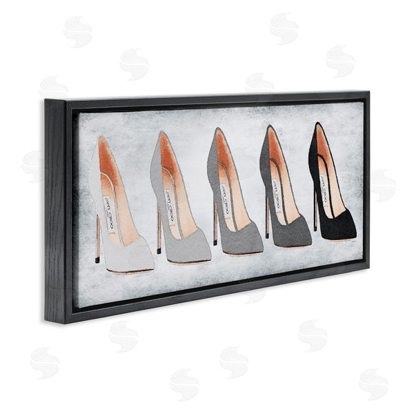 Stupell Industries Amanda Greenwood | Glam High Heels Grey Shades Wall Art