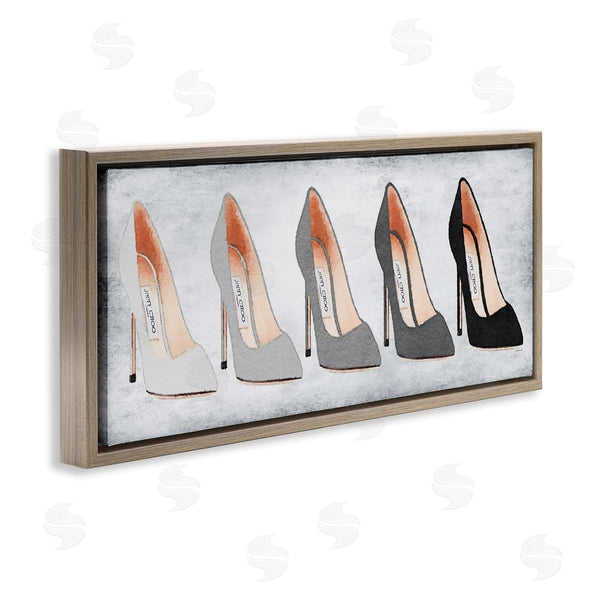 Stupell Industries Amanda Greenwood | Glam High Heels Grey Shades Wall Art