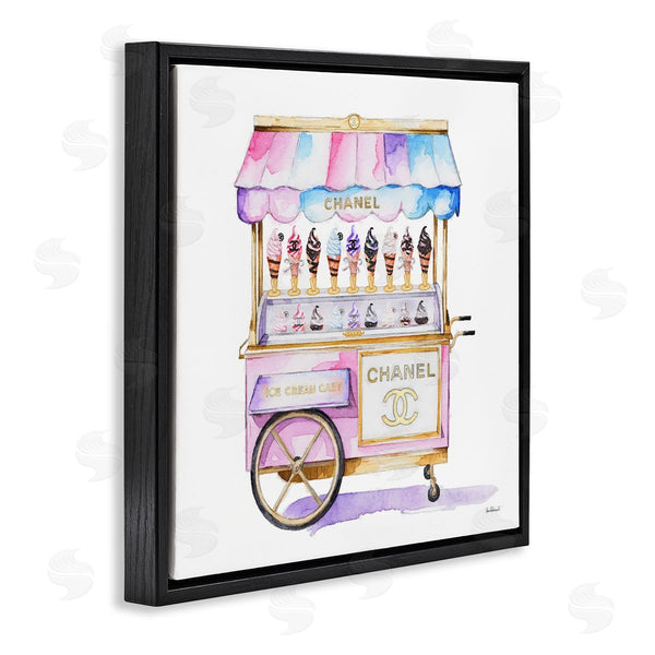 Stupell Industries Amanda Greenwood | Glam Ice Cream Cart Wall Art