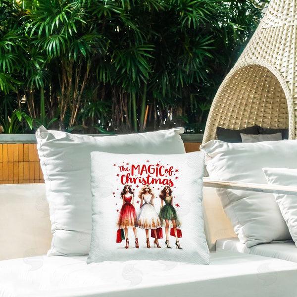 Stupell Industries Amanda Greenwood | Glam Magic Of Christmas Printed Throw Pillow