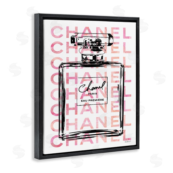 Stupell Industries Amanda Greenwood | Glam Perfume Bottle Brand Text