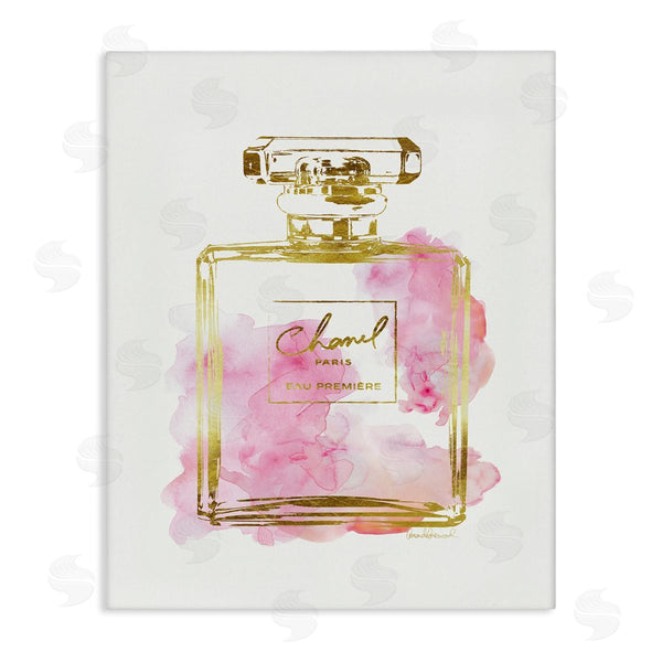 stupell industries Amanda Greenwood | Glam Perfume Bottle Gold Pink