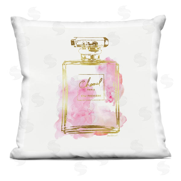 stupell industries Amanda Greenwood | Glam Perfume Bottle Printed Throw Pillow